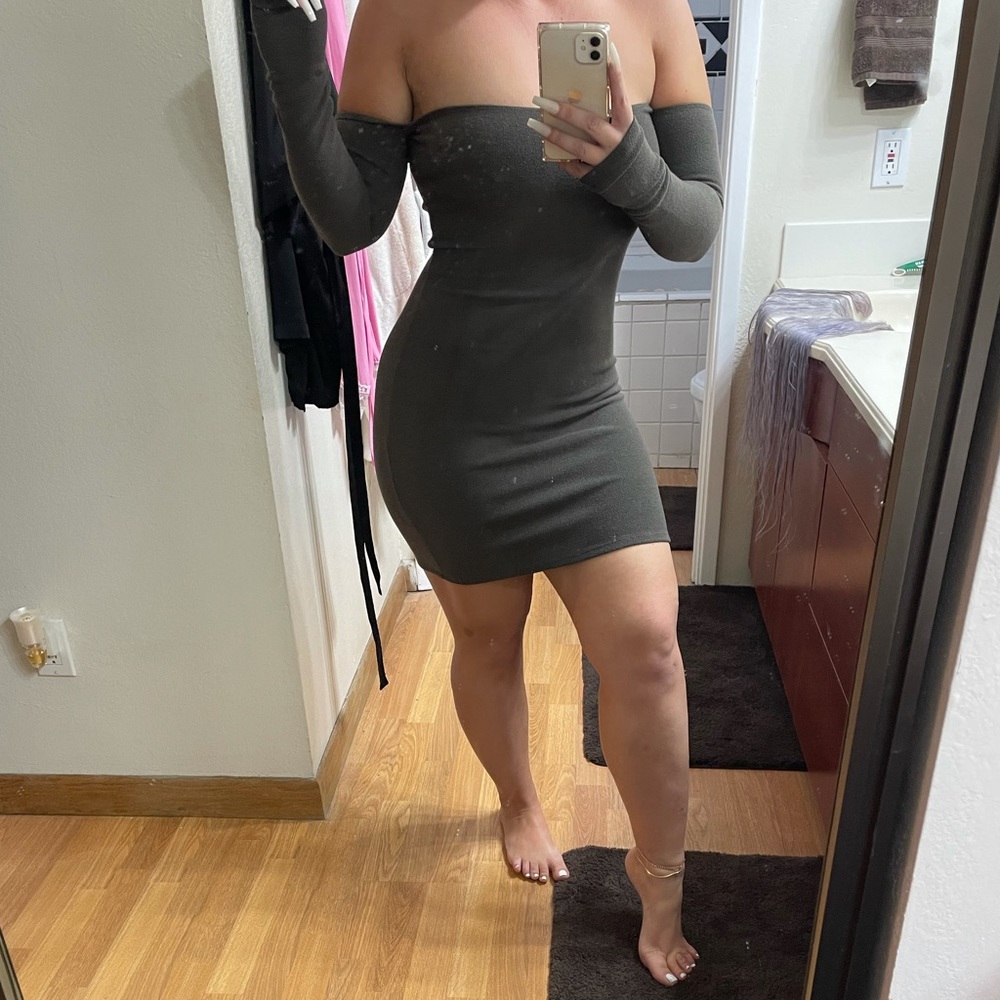 Off the Shoulder Hot Miami Styles Dress
